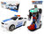 Robot Police Car 2 In 1 Robot And Car Transformer Vehicle Police Car - LED Light And Sound 22CM