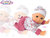 Crawling Baby - kruip baby pop speelgoed -Baby Sweet&Cuddly - met geluid (32cm)
