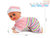 Crawling Baby - kruip babypop - kan kruipen en dansen - met geluid (20cm)