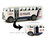 Politiebus - Speelgoed politie busje Die Cast voertuig- pull-back drive - 13.5CM
