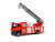 Brandweerwagen RV- Speelgoed brandweerauto Red voertuig - pull-back drive - 17 CM