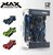Die Cast Max catapult Car 3in1 -  pull-back - met 2 motors - licht en geluid - 1:32 Red