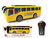 Radiografisch bestuurbare Bus - 3D Led Licht - RC Tour Bus speelgoed - 20CM
