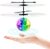 Flying Ball - zwevende heli disco Crystal bal met Led licht -infraroodsensor - Hand bestuurbaar Vliegende helicopter (oplaadbaar)