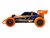 RC Race mini buggy 1/24 2.4GHz oranje