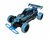RC Race mini buggy 1/24 2.4GHz blauw
