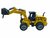 RC Boorwagen speelgoed voertuig - 1:50 - Radiografisch werkvoertuig
