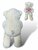 Knuffelbeer Groot Beige - 75CM- zacht knuffel - met Love kussentje - Teddy beer