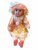 Knuffel pop - Schattige en zachte pop met geluid - 57 CM - Beige