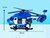 Police Rescue Helicopter - helicopter toy - chopper - with light and sound 29CM