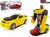 Transform - Robot Race car - robot en auto 2in1 - met geluid en Led lichten - 20CM