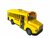 Schoolbus met licht en geluid - 27.5 cm - geel bus
