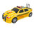 City Taxi - toy taxi with sound and light effects - friction motor - 1:16