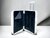 Luxury suitcase set 3 pieces 55cm/65cm/75cm White color