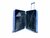 Luxury suitcase set 3 pieces 55cm+65cm+75cm Light blue color