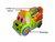 DogTruck Bump&Go - betonmixer vrachtwagen hondje - beweegt, geluid en muziek