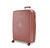 Rock luggage - suitcase in Dusty Pink - TSA lock - silicone - 64 x 43 x 27/30 cm