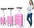 Travel suitcase - hand luggage - Pink - silicone 55CM