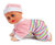 Crawling Baby - kruip babypop - kan kruipen en dansen - met geluid (20cm)