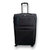 Suitcase set - 3 pieces - black - Polyester travel suitcase