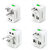 Reisadapter-stekker - Travel adapter - Internationale Reisadapter 125V~250V UK/SP/IT/US/EU
