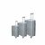Luxury Suitcase Set - Trolley Set 3-Piece - PP Silicone Travel Case ( Gray color )
