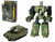 Transform X-Warrior Tank War military - robot en tank 2in1