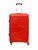 Luxury Suitcase Set - Trolley Set 3-Piece - PP Silicone Travel Case ( red color )
