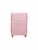 Suitcase set - Trolley set 3-piece - PP silicone travel suitcase pink