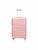 Suitcase set - Trolley set 3-piece - PP silicone travel suitcase pink
