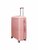 Suitcase set - Trolley set 3-piece - PP silicone travel suitcase pink