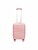 Suitcase set - Trolley set 3-piece - PP silicone travel suitcase pink