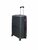Suitcase set - Trolley set 3-piece - PP silicone travel case Light black