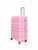 Travel suitcase - luggage - pink - silicone 65CM