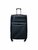 Suitcase set - 3 pieces - black - Polyester travel suitcase