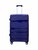 Travel suitcase - luggage - dark blue - siliconen case 65CM