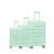 Luxury suitcase set 3 pieces 55cm+65cm+75cm Pistachio color