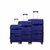 Luxury suitcase set 3 pieces 55cm+65cm+75cm Blue color