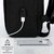 Backpack black - Splashproof - USB charging port - travel bag