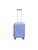 Hand luggage suitcase 55CM light blue- 4 wheels 360 degree spinner