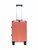 Hard shell carry-on suitcase, PC ABS aluminum Pink 36L