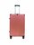 Hard shell suitcase, PC ABS aluminum Pink 85L large size L