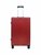 Hard shell suitcase, PC ABS aluminum  dark pink 85L Large size L