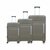 Suitcases - Luxury - Set of 3 - Mocha Brown - 55/65/75 cm coffee - 100% polypropylene - 2025 edition