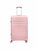 Large suitcase 65cm - up to 28kg - 4 spinner wheels Rose Gold - 100% polypropylene - 2025 edition
