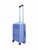 Suitcase 55CM light blue with 4 wheels 360 degree spinner Hand luggage - 100% polypropylene - 2025 edition