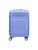 Suitcase 55CM light blue with 4 wheels 360 degree spinner Hand luggage - 100% polypropylene - 2025 edition