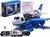 Police Garage - police plane set incl. vehicles - transport plane