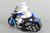 Police motorcycle Toy  - with siren and light - friction drive