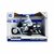 Toy Police Motorcycle - Makes Police Sounds - Friction Powered